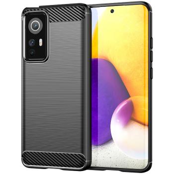 IZMAEL Xiaomi 12 Puzdro Carbon Bush TPU  KP24784 čierna