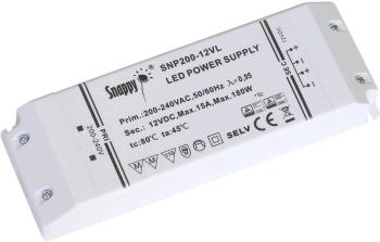 Dehner Elektronik LED 12V200W-MM-EU napájací zdroj pre LED, LED driver  konštantné napätie 200 W 15 A 12 V/DC schválenie