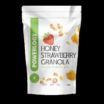 Powerlogy Honey Strawbery Granola 400 g