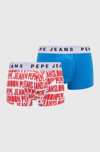 Boxerky Pepe Jeans 2-pak pánske, červená farba