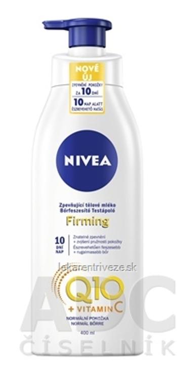 NIVEA Spevňujúce telové mlieko Firming Q10+Vit.C normálna pokožka 1x400 ml