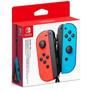 Nintendo Switch Joy-Con ovládače Neon Red/Neon Blue (045496430566)