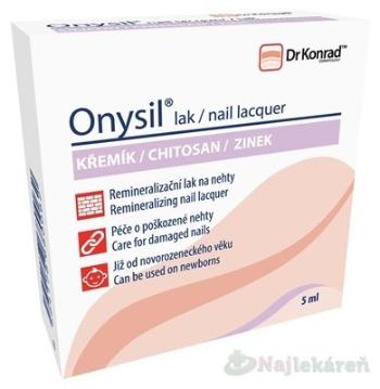 Dr Konrad Onysil lak na nechty s kremíkom chitosanom a zinkom 5 ml