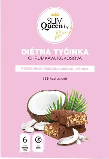 SLIM QUEEN Diétny tyčinka, kokosová. 6 x 35 g