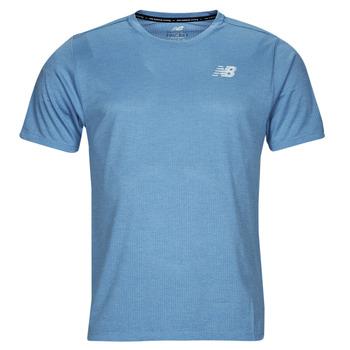 New Balance  Tričká s krátkym rukávom Impact Run Short Sleeve  Modrá