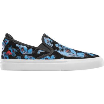 Emerica  Skate obuv wino g6 slip on x santa cruz  Modrá