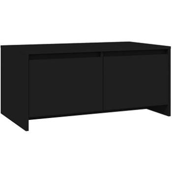 SHUMEE Konferenčný stolík čierny 90 × 50 × 41,5 cm drevotrieska, 809819