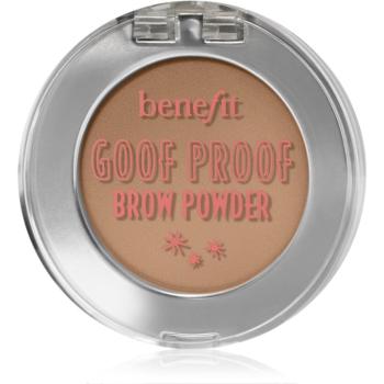 Benefit Goof Proof Brow Powder púder na obočie odtieň 2 Warm Golden Brown 1,9 g