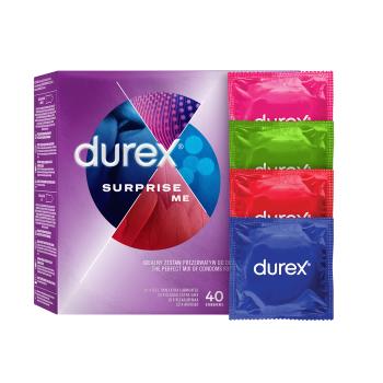 Durex Kondómy Surprise Me 40 ks