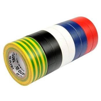 YATO Páska izolačná 19 × 0,13 mm × 20 m farebná 10 ks (YT-8173)