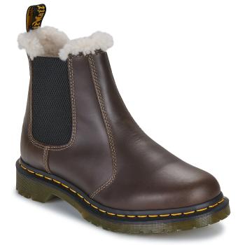 Dr. Martens  2976 Leonore Dark Khaki Orleans  Polokozačky Hnedá