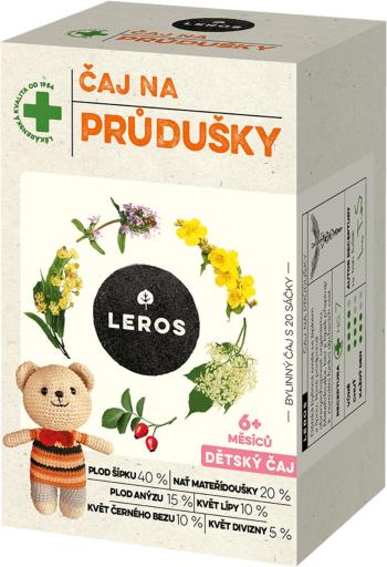 LEROS Detský čaj na priedušky 20 x 1.5 g