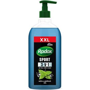 Radox Sport 3 v 1 pánsky sprchovací gél na telo, tvár a vlasy 750 ml (8710522594094)