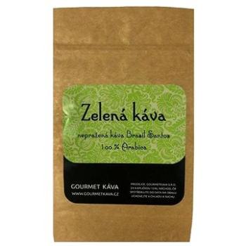 GourmetKáva Káva zelená 100 g mletá (Brazil Santos) (722777097259)