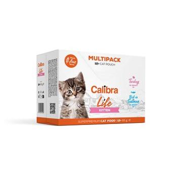 Calibra Cat Life kapsička kitten multipack 12× 85 g (8595706700870)