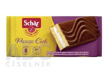 Schär PAUSA CIOK jemné pečivo bezgluténové, s mliečnym krémom, v čokoláde 10x35 g (350 g)