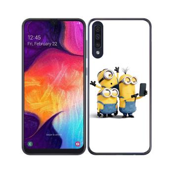 MY ART Ochranný kryt Samsung Galaxy A50 MINIONS SELFIE (022)