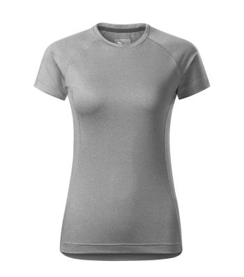 MALFINI Dámske tričko Destiny - Tmavošedý melír | XL