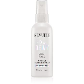 Revuele Makeup Setting Spray Fix And Dewy fixačný sprej na make-up pre rozjasnenie pleti 120 ml