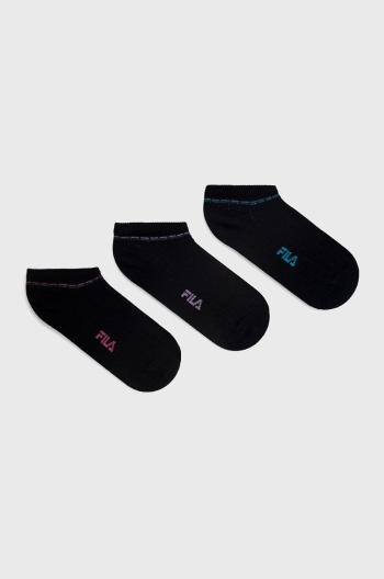 Ponožky Fila (3-pak) tmavomodrá farba