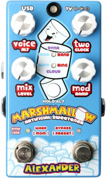 Alexander Pedals Marshmallow Chibi Blue Gitarový efekt