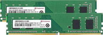 Transcend Sada RAM pre PC  JM2666HLG-16GK 16 GB 2 x 8 GB DDR4-RAM 2666 MHz