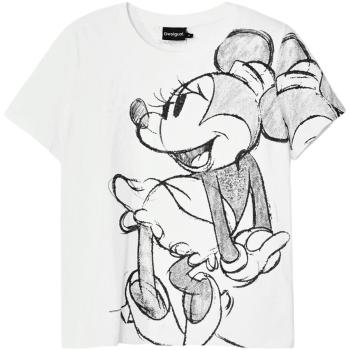 Desigual  TS_MICKEYDRAWING 24WWTKA1  Tričká s krátkym rukávom Biela