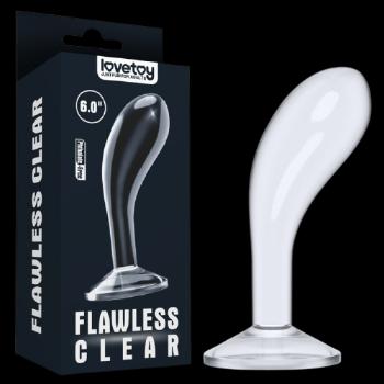 LOVETOY Lovetoy Flawless Clear Prostate Plug 6.0''