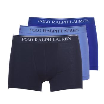 Polo Ralph Lauren  Boxerky CLASSIC 3 PACK TRUNK  Modrá