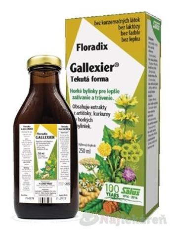 Salus Floradix Gallexier 250 ml