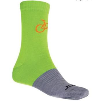 Ponožky Sensor Tour Merino ružová zelená 16100071 6/8 UK