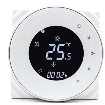 iQtech SmartLife GALW-W, WiFi termostat pre kotly s potenciálovým spínáním, biely (IQTGALW-W)
