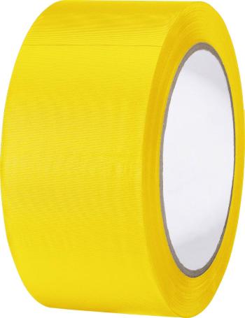 TOOLCRAFT 832450G-C 832450G-C PVC tape  žltá (d x š) 33 m x 50 mm 1 ks