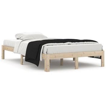 Rám postele masívna borovica 120 × 200 cm, 810360
