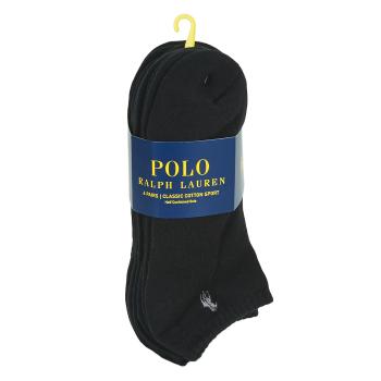 Polo Ralph Lauren  ASX117 X6  Kotníkové ponožky Čierna