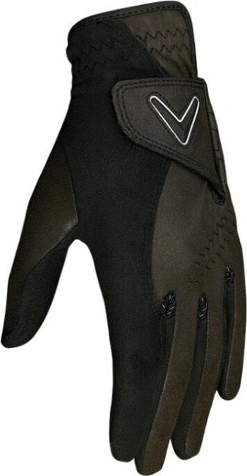 Callaway Opti Grip Mens Golf Glove Pair Black M/L