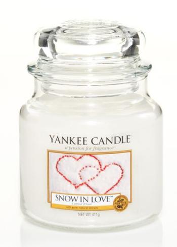 Yankee Candle Aromatická sviečka Snow In Love 411 g