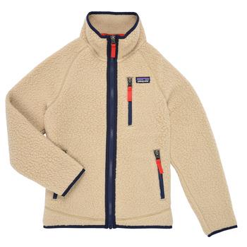 Patagonia  Flísové mikiny RETRO PILE JACKET  Béžová