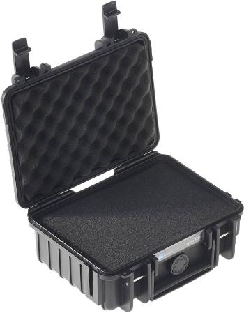 B & W International outdoorový kufrík  outdoor.cases Typ 500 2.3 l (š x v x h) 230 x 180 x 90 mm čierna 500/B/SI