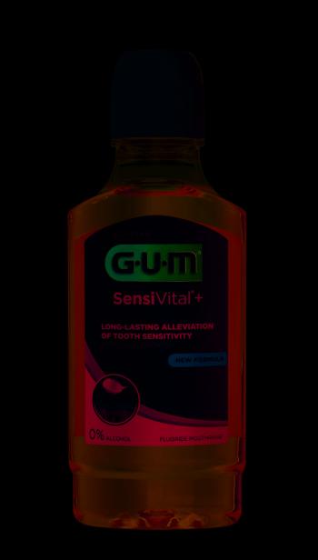 Gum SensiVital+ Ústna voda na citlivé zuby s CPC 0,07% 300 ml