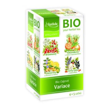 Apotheke BIO Čajové variácie 20 nálevových vrecúšok