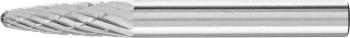 PFERD 21117326 frézovacie kolík  polkruhový oblúk  Dĺžka 55 mm Vonkajší Ø 6 mm Pracovná dĺžka 18 mm Ø hriadeľa 6 mm