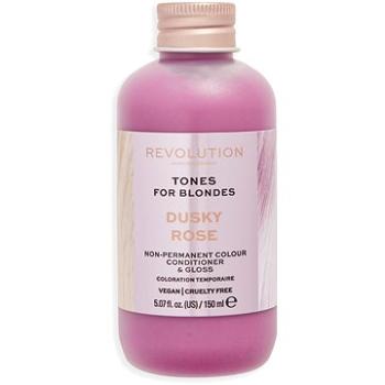 REVOLUTION HAIRCARE Tones for Blondes Dusky Rose 150 ml (5057566416528) + ZDARMA Paletka očných tieňov REVOLUTION