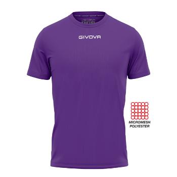 SHIRT GIVOVA ONE MICROFORATA VIOLA Tg. L