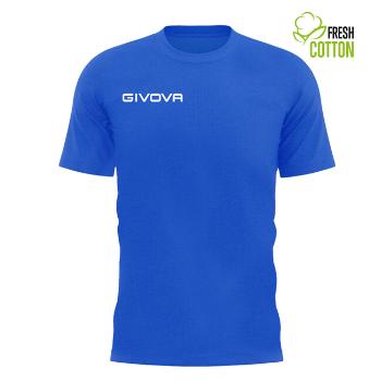 T-SHIRT COTONE FRESH AZZURRO Tg. 2XS