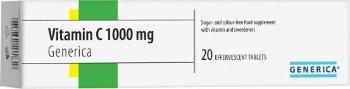 Generica Vitamin C 1000 mg 20 šumivých tabliet