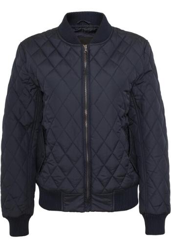 Urban Classics Ladies Diamond Quilt Nylon Jacket navy - XS