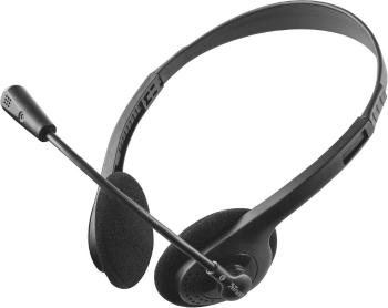 Trust Primo Chat headset k PC jack 3,5 mm káblový na ušiach čierna