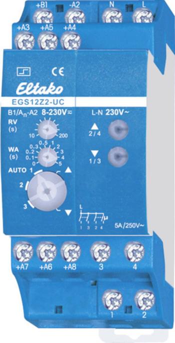 impulzný spínač montážna lišta Eltako EGS12Z2-UC 4 spínacie 230 V 2 A 500 W  1 ks