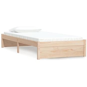 Rám postele masívne drevo 90 × 200 cm, 814934